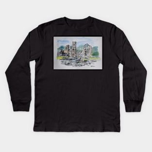 Fountain’s Abbey, North Yorkshire Kids Long Sleeve T-Shirt